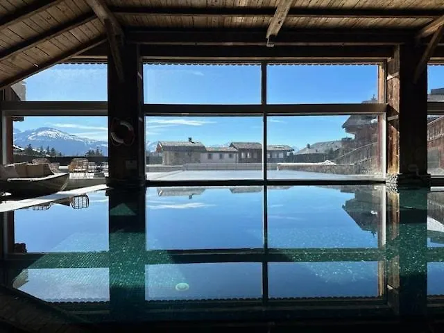 Hotel Etrier - Apartment In Hotel With Access To Pool, Spa And All Facilities * 克莱恩 蒙塔纳