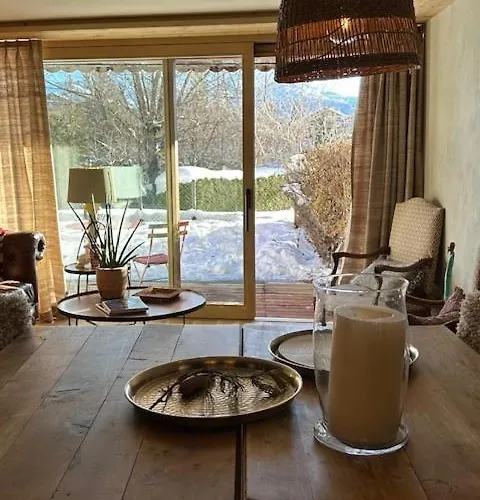 Hotel Etrier - Apartment In Hotel With Access To Pool, Spa And All Facilities * 克莱恩 蒙塔纳