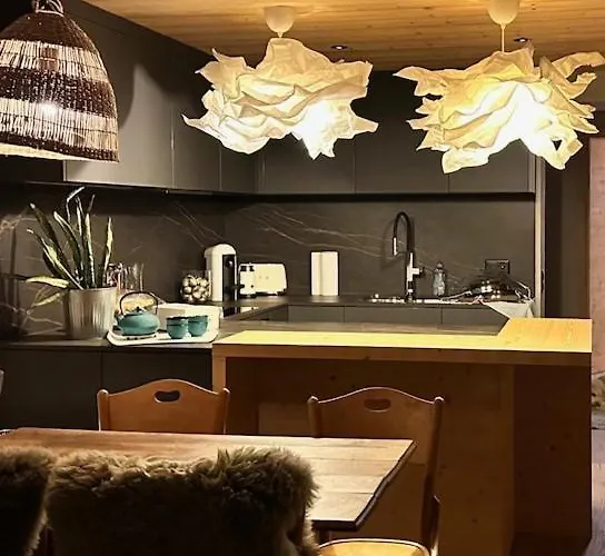 Hotel Etrier - Apartment In Hotel With Access To Pool, Spa And All Facilities 克莱恩 蒙塔纳