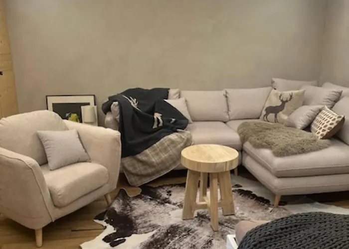 Hotel Etrier - Apartment In Hotel With Access To Pool, Spa And All Facilities 克莱恩 蒙塔纳